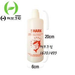 [허브크린] 샤크 분무기통 500ml, 샤크 블랙통, 1개