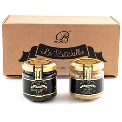 La rustichella 라루스티첼라 포르치니 트러플 소스 90g + 블랙 트러플 파테 90g