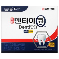 일양약품 덴티이큐 120정(4개월), 180g, 1개