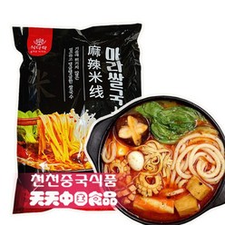 [천천중국식품]맛있는 마라 쌀국수 336G 중국수입 운남식 미쌘, 1개