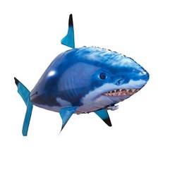 원격 제어 상어 풍선 비행 헬륨 리얼한움직임 무선조종 물고기 생일 선물 장난감, Shark