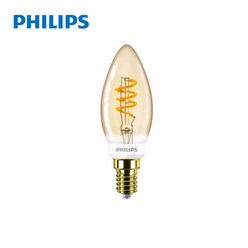 필립스 LED 3.5W 2.5W E14 에디슨 꼬마 전구 촛대구 백열 램프 촛불 전구색 디밍, 필립스 LED 에디슨 촛대구 2.5W 디밍, 1개