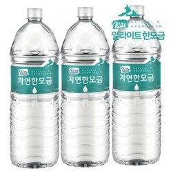 일라이트 한모금 물애담 미네랄워터 알칼리수, 2L, 120병