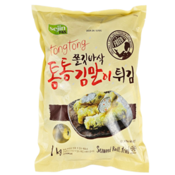 세진 쫄깃바삭 통통 김말이 튀김 1kg 냉동, 1개, 1개