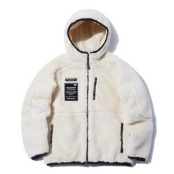 인터크루 가볍고 따뜻한 양털 덤블 보아털 안감누빔 후드 루즈핏이 예쁜 집업 쟈켓