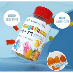 [오리진] 오메가 (2.3x90꾸미)/어린이건강/영양/먹기 쉬운 꾸미, 198g, 1개