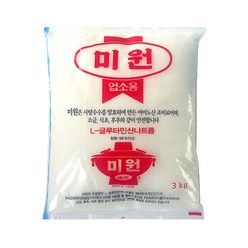 유니크앤몰 대상 업소용 미원 대용량 조미료 3kg, 2개