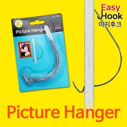 이지후크 Easy Hook Picture Hanger 석고보드 액자걸이 10PCS 사진 액자 소품 다용도걸이, 10개
