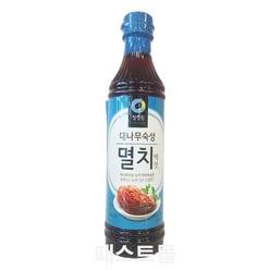 다봄마켓 [청정원]대나무숙성 멸치액젓 750g 액젓, 1개