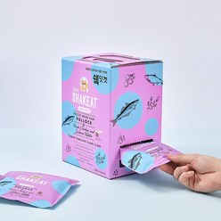 쉨잇 캣 전연령 파우치 박스 북어 건식사료 15p, 1.2kg, 생선, 1개