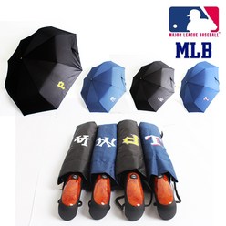 MLB 라인패턴70 3단자동 3단우산