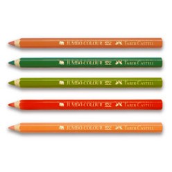 파버카스텔 점보 색연필 낱색, 1EA, 07 노랑 (111610), 1색