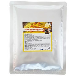 [두원식품] 카레 까르보나라 떡볶이 소스 분말, 500g, 1개