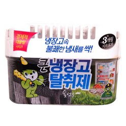 산도깨비 큰 (3개월) 냉장고 탈취제 숯 420g+, 1개