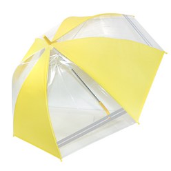썬더 튼튼 55 아동우산 안전반사띠 투명우산 어린이 안전우산 캠페인
