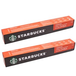 스타벅스 싱글 오리진 콜롬비아 네스프레소 캡슐커피, 5.7g, 10개입, 2개