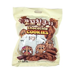 쪼꼬칩 쿠키 대용량 40개입 초코칩 과자, 6개, 480g