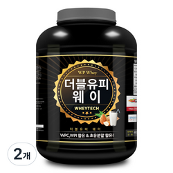 웨이테크 WP 웨이 WPC 고함량 단백질보충제 / 근육 프로틴 헬스보충제/더블유피웨이, 2kg, 2개
