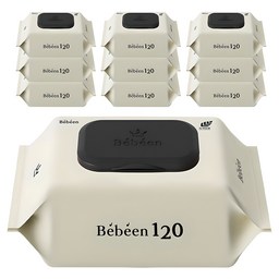Bebeen 120 영유아물티슈 캡형, 가격과 품질의 완벽한 조화!