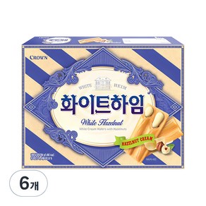 쵸코하임 크라운 화이트, 284g, 6개