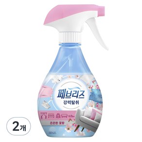 페브리즈 강력 섬유탈취제 은은한 꽃향 본품, 370ml, 2개