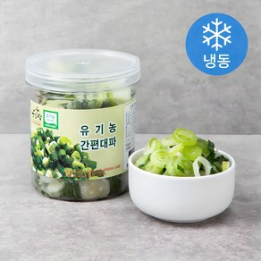 우리땅 유기농 인증 간편대파 (냉동)