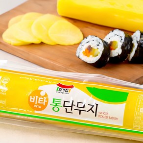 일가집 비타 통단무지, 500g, 1개