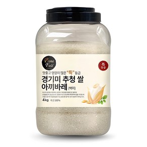 Pime Field 2024년산 햅쌀 경기 추청 아끼바레 백미, 4kg, 1개