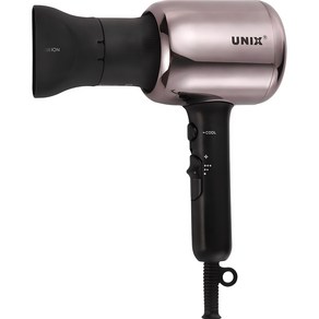 유닉스 메탈릭 파워맥스 헤어 드라이기 UN-B1643NA 2100W, 메탈실버