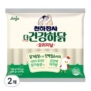 건강하닭 오리지날 소시지, 700g, 2개