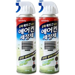 gamdong 에어컨 세정제, 330ml, 2개