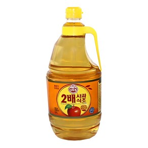 오뚜기 2배 사과식초, 1.8L, 1개