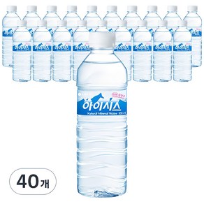 아이시스 생수, 500ml, 40개