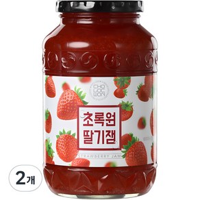 초록원 딸기잼, 1kg, 2개