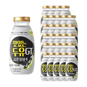 맛있는두유GT 고소한 검은콩깨 병, 200ml, 30개