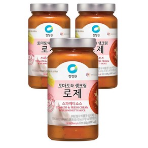 청정원 토마토와 생크림 로제 스파게티소스