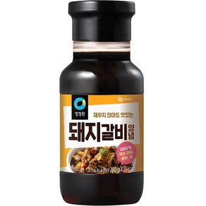 청정원 전통 돼지갈비양념, 280g, 1개