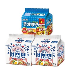 [팔도] 비빔면 매운맛130gX10개+비빔면130gX5개, 15개