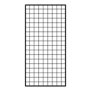 JNCP 휀스망 45x90cm 메쉬망 네트망 철망 악세사리진열대 방묘, 블랙, 1개