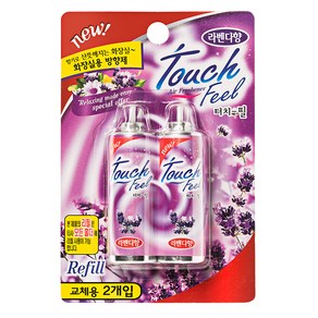 터치필 화장실용 방향제 리필, 26ml, 1개, 라벤더