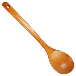 천연 옻칠 볶음스푼 대, 우드, 1개