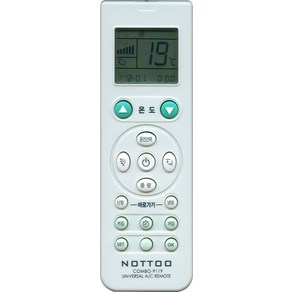 NOTTOO 통합형 리모컨 COMBO-9119