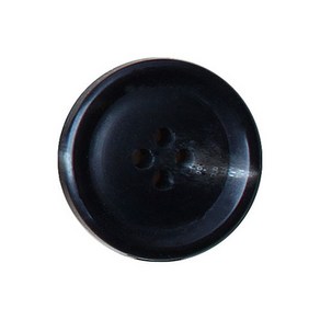 동화상가몰 야크코트 단추 I-3 25mm, 블랙 무광, 10개