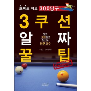 [아이디어스토리지]3쿠션 알짜 꿀팁 Section+ : 초짜도 바로 300 당구, 아이디어스토리지, 오경근김희연