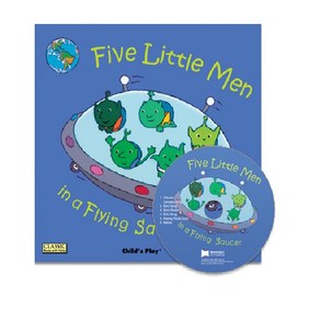 노부영 마더구스 세이펜 Five Little Men in a Flying Sauce (Papeback + CD), 제이와이북스