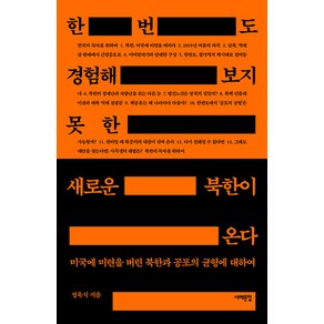 [서해문집]한 번도 경험해보지 못한 새로운 북한이 온다 : 미국에 미련을 버린 북한과 공포의 균형에 대하여, 서해문집, 정욱식