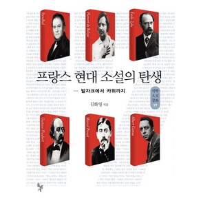 프랑스 현대 소설의 탄생:발자크에서 카뮈까지, 돌베개, 김화영 저