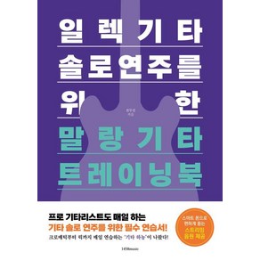 일렉기타 솔로 연주를 위한 말랑기타 트레이닝북, 1458music, 전무진