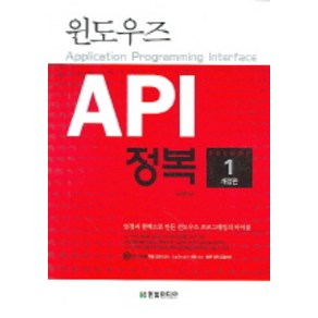 윈도우즈 API 정복 제1권, 한빛미디어