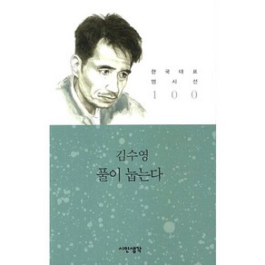 풀이 눕는다, 시인생각, 김수영 저